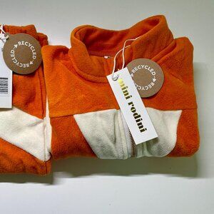 NWT Mini Rodini Fleece Stripe Jacket and Trousers